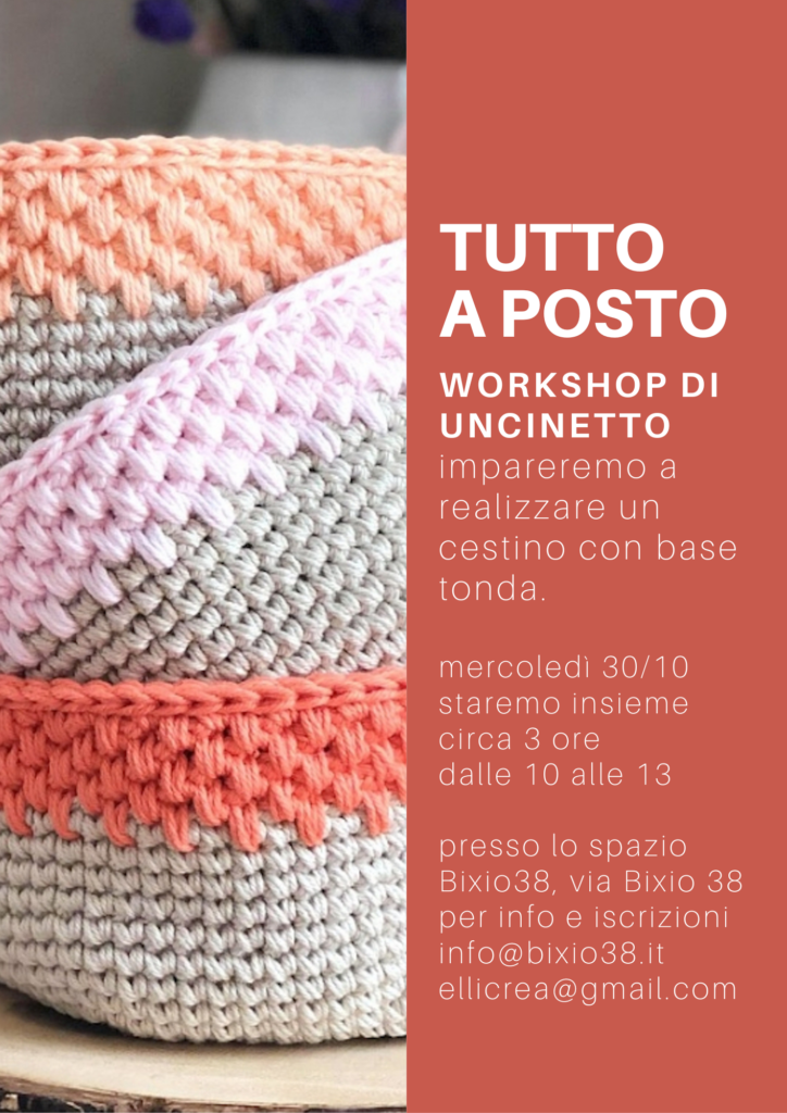 Tutto a posto workshop di uncinetto